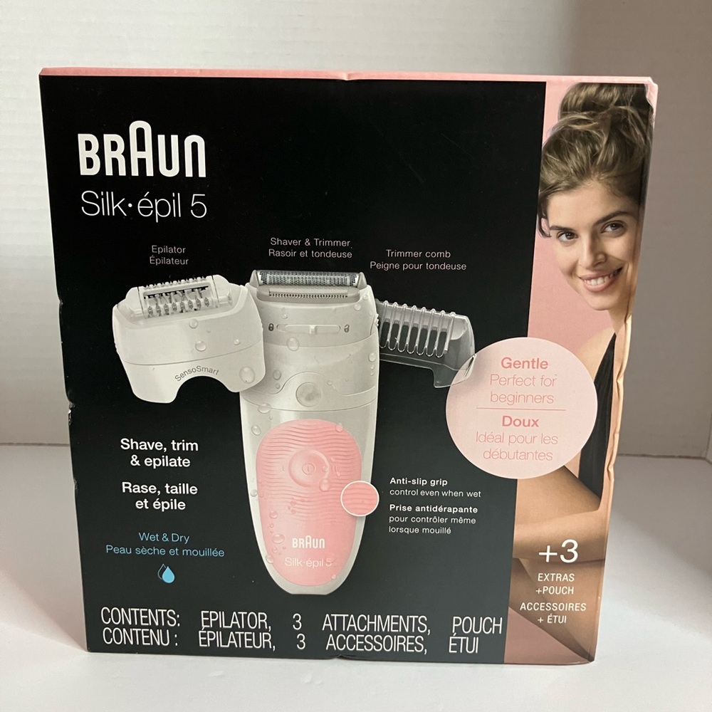 Braun Silk-épil 5 Epilator - Shaver Trimmer
Sealed New